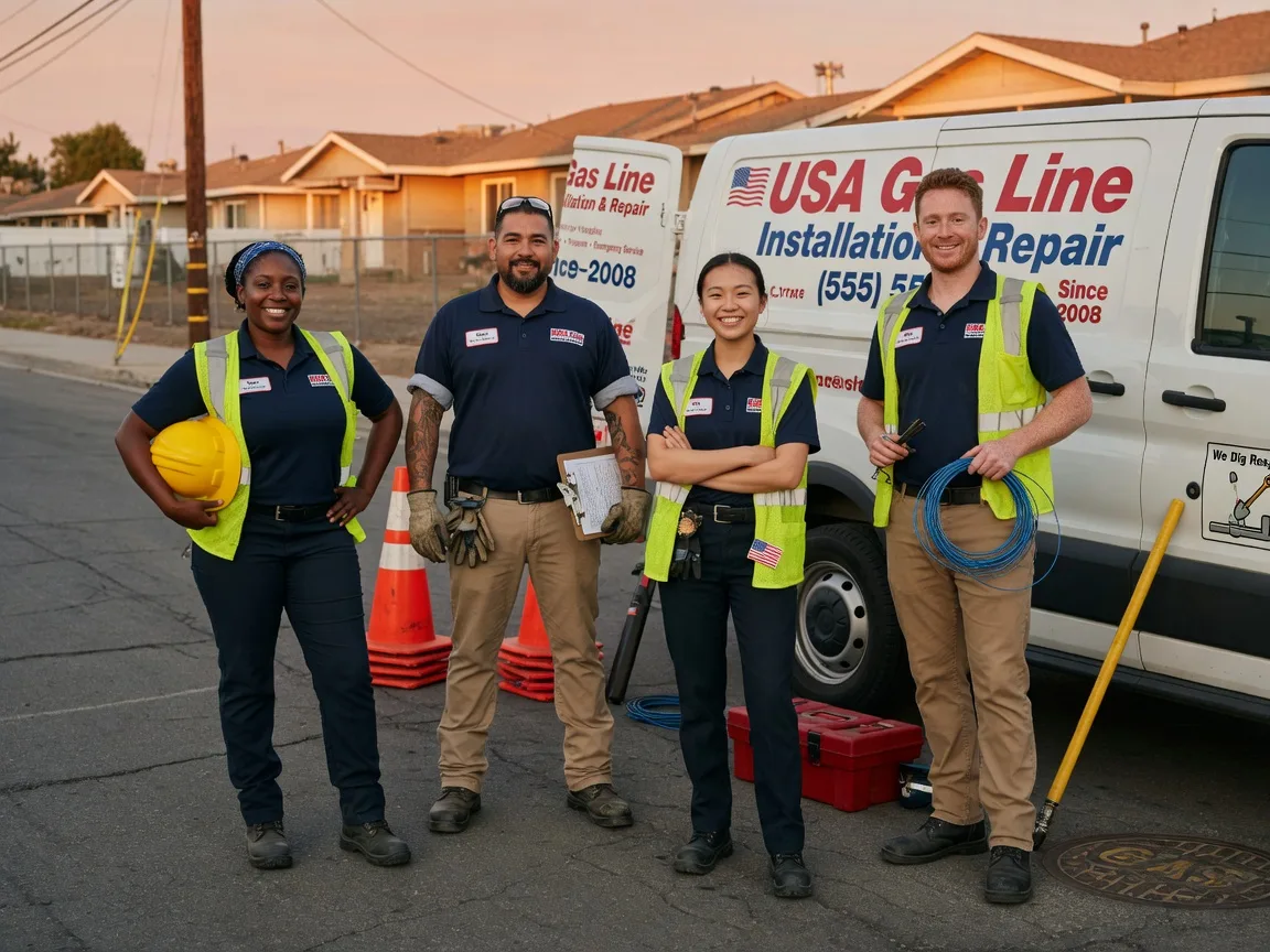 Gas Line Installation company in Floral, AR